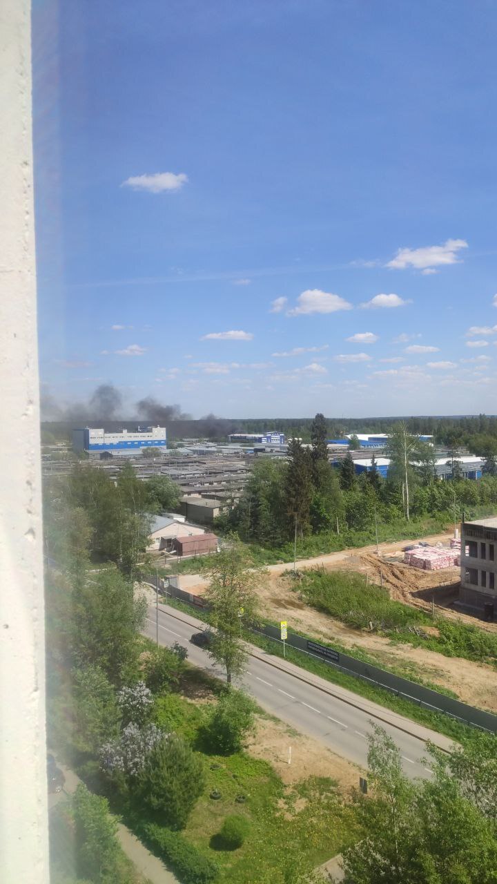 Что горит за хлебозаводом? — Краснознаменск