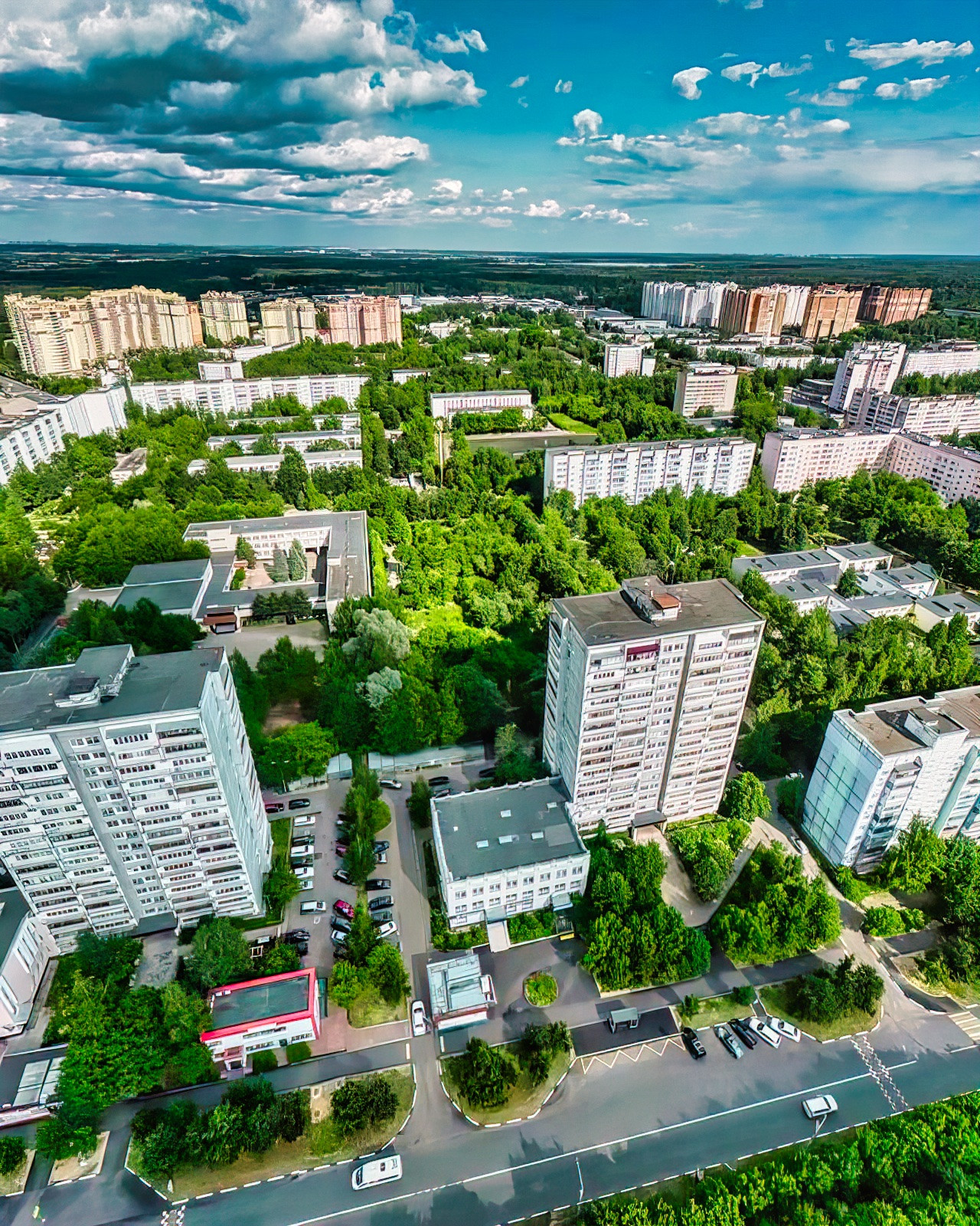 Пока не посмотрел на город сверху - даже и не думал о том, н