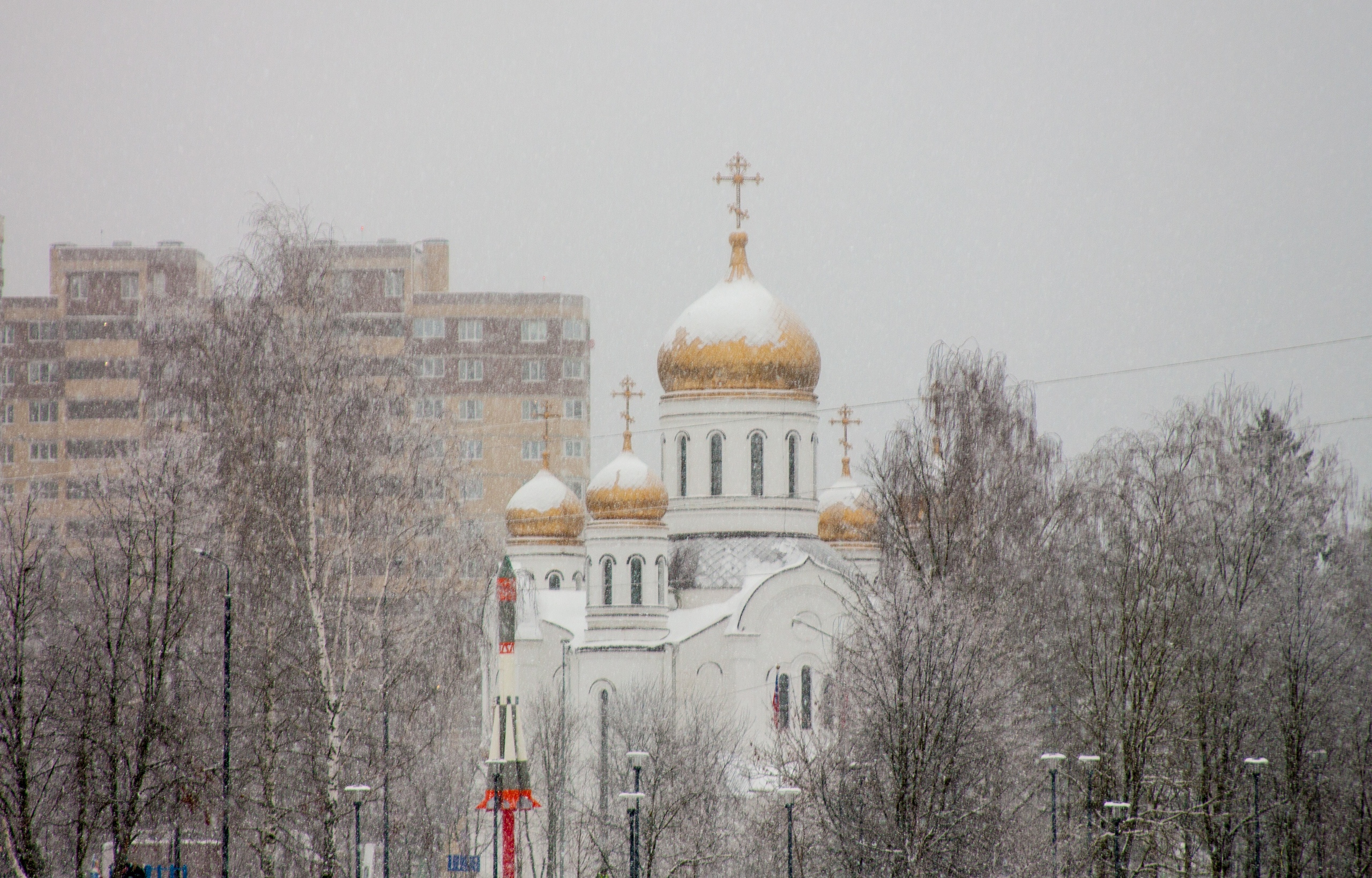 Настоящая зима в городе ???? ???? Марианна Юдашкина — Краснознаменск