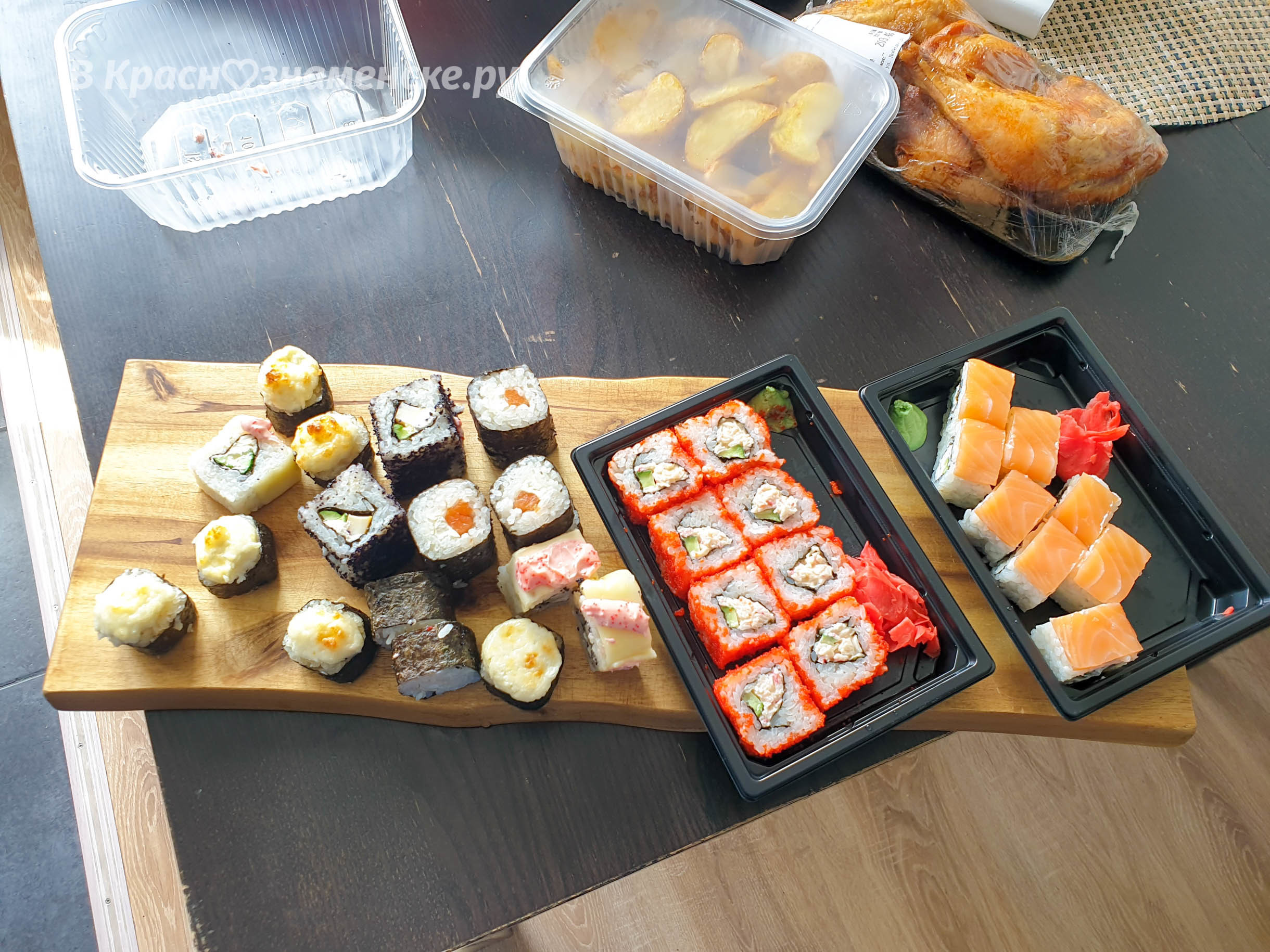 Обзор Суши от EUROSPAR EXPRESS (Победы д. 28) http://bit.ly/