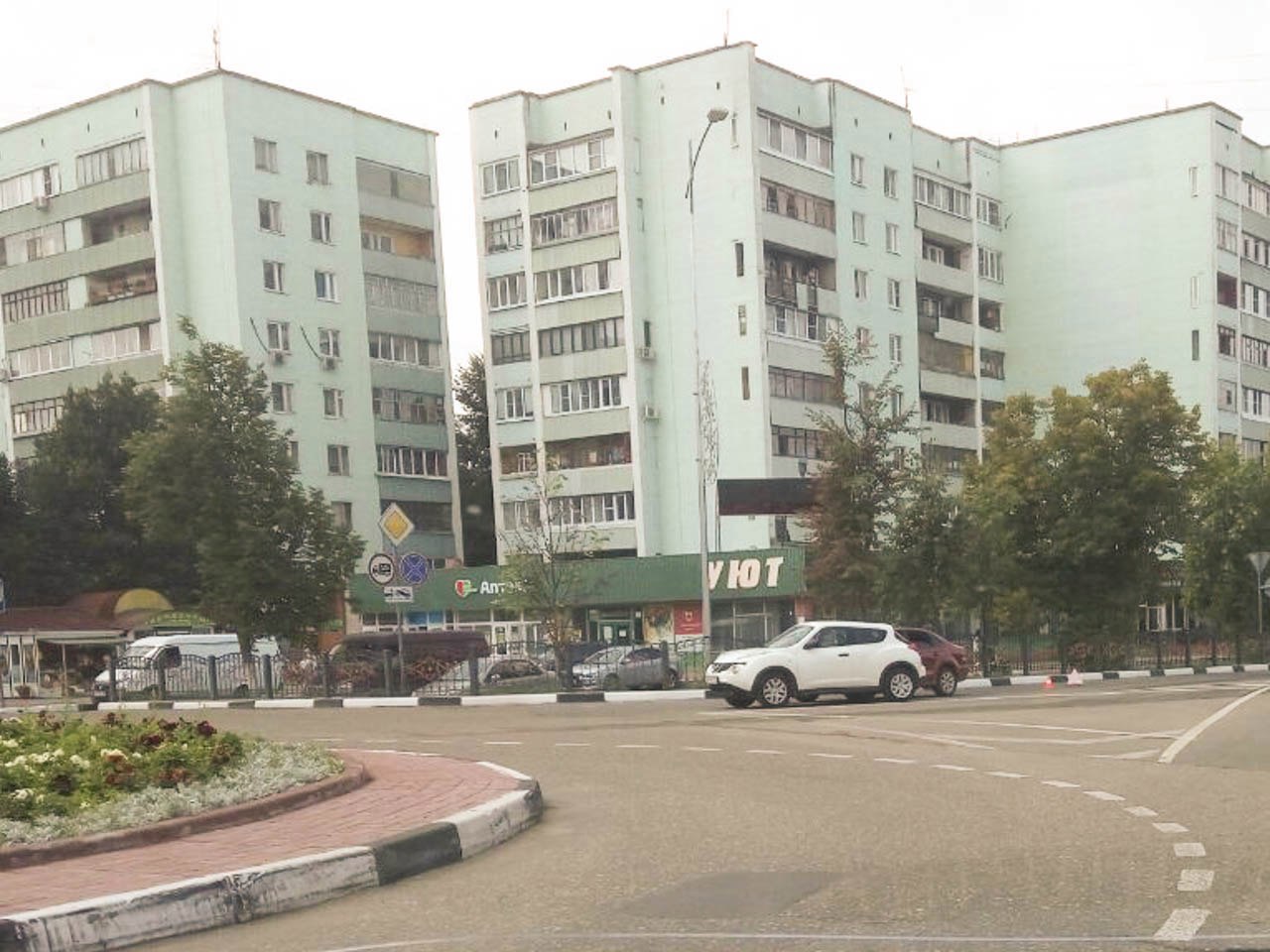 ДТП у круга — Краснознаменск