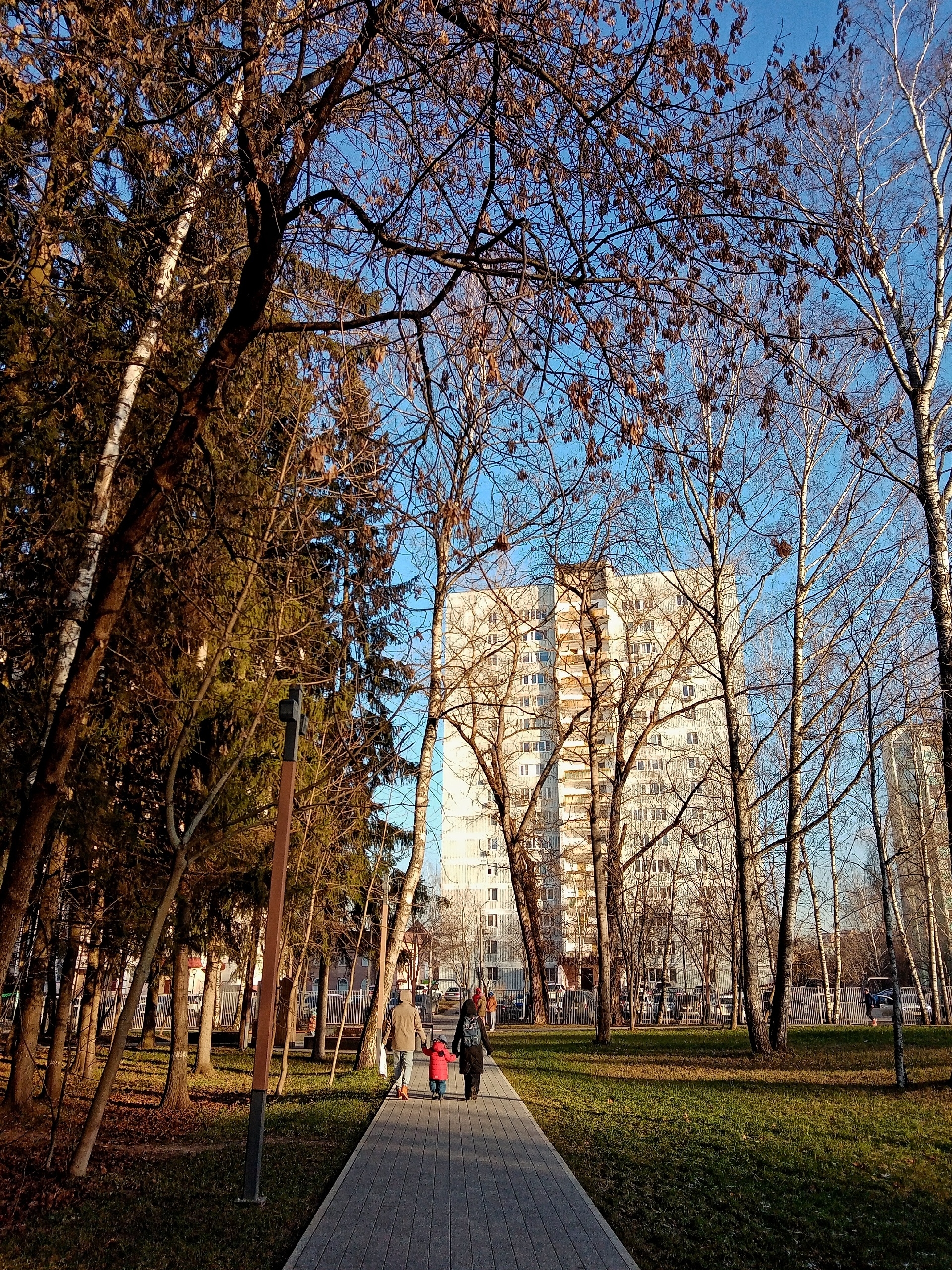 В парке. — Краснознаменск
