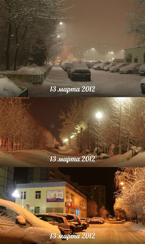 Как менялась погода в Краснознаменске 2008 - 2013г. 
Спасибо snse_alexey за подборку фотографий!