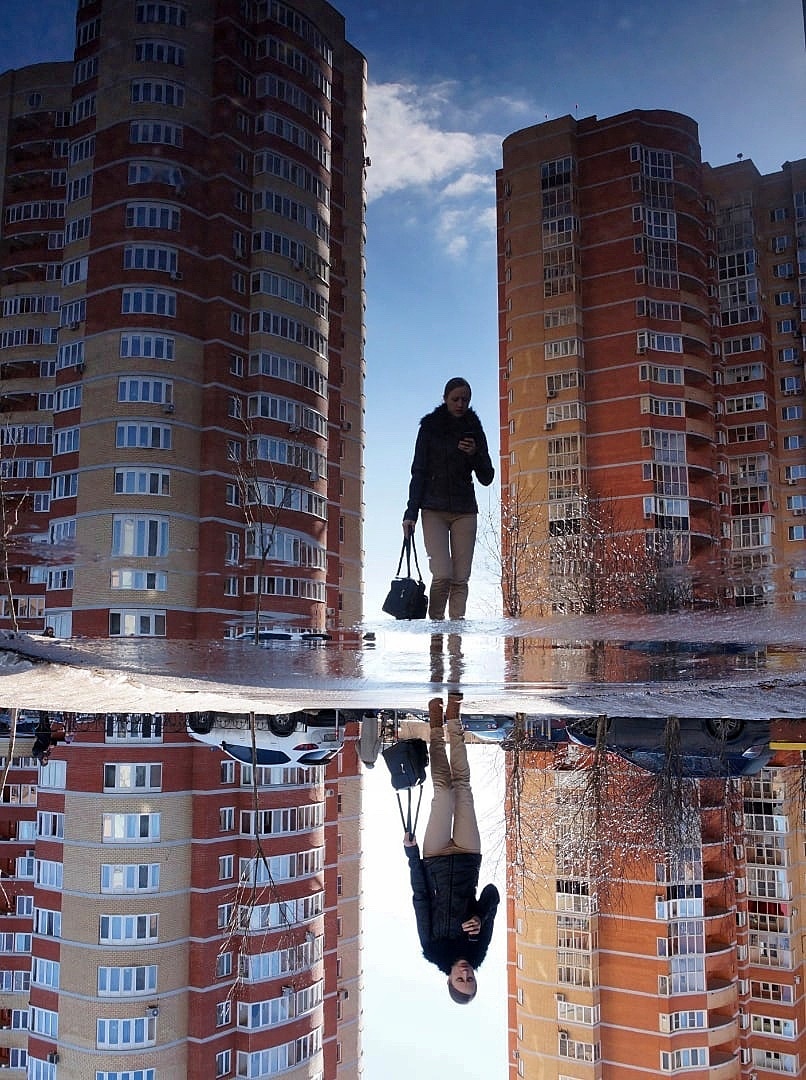 Краснознаменск в зазеркалье