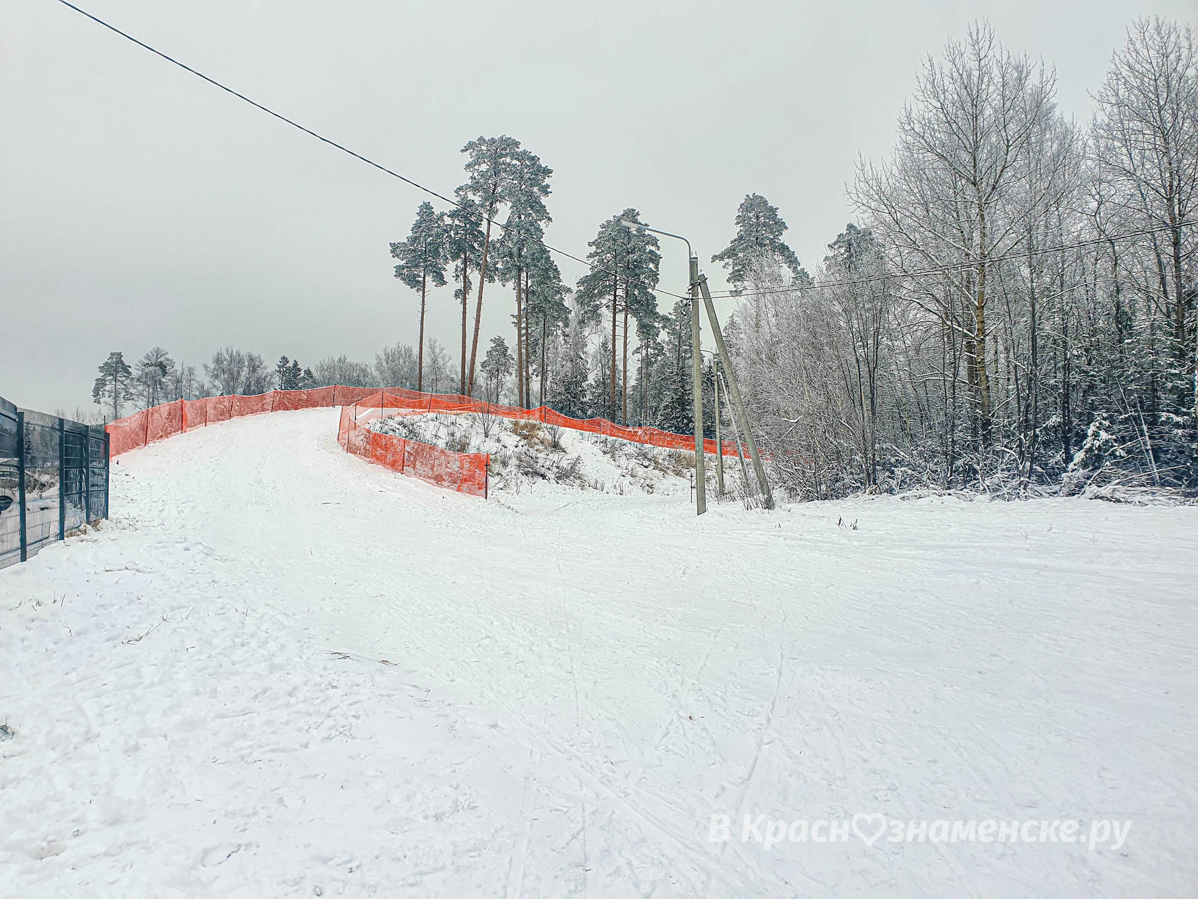 Тем временем на лыжной трассе! — Краснознаменск