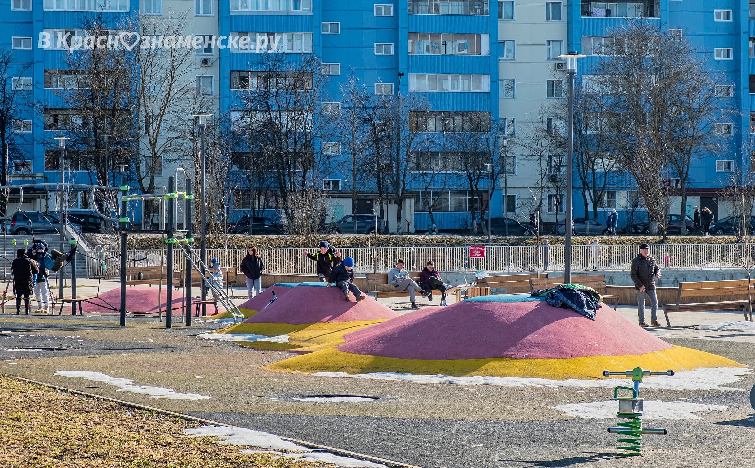 Прогулка по весенним улицам Краснознаменска