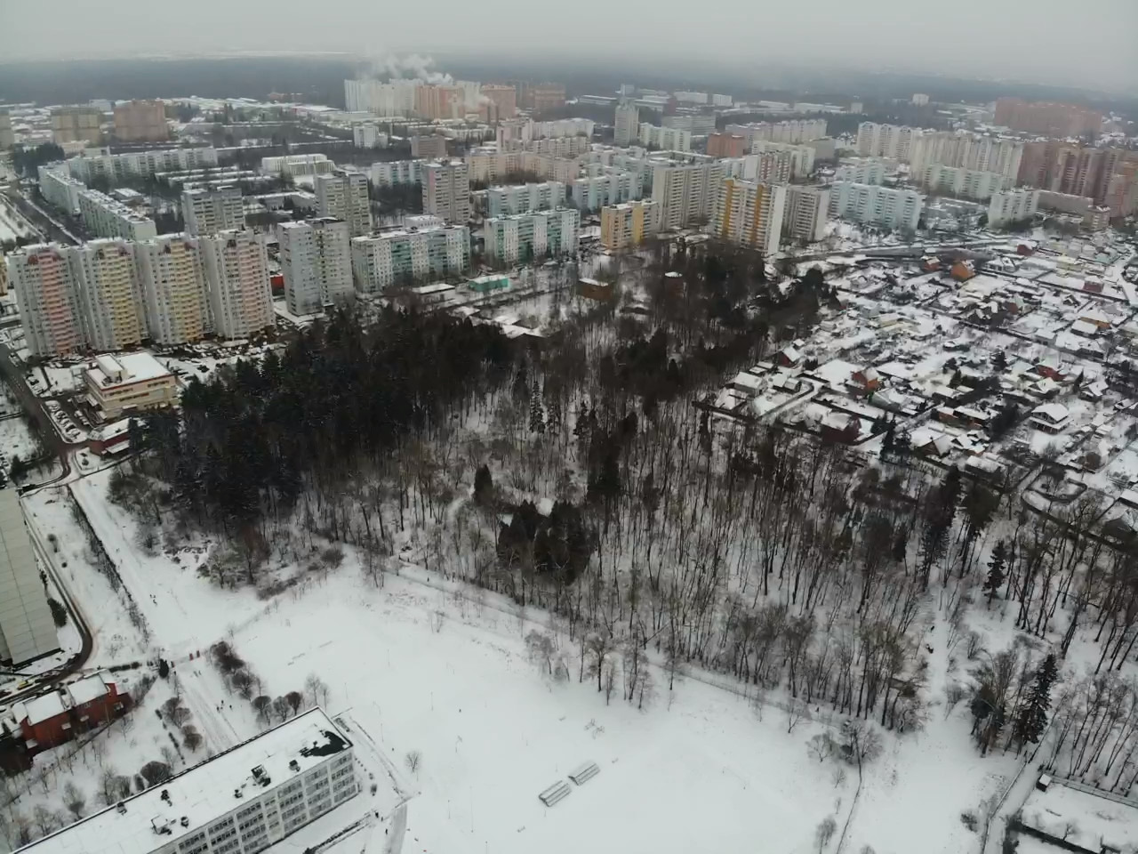 Доброе утро, Краснознаменск!❄ Утром -2°°, Снег, Давление: 74