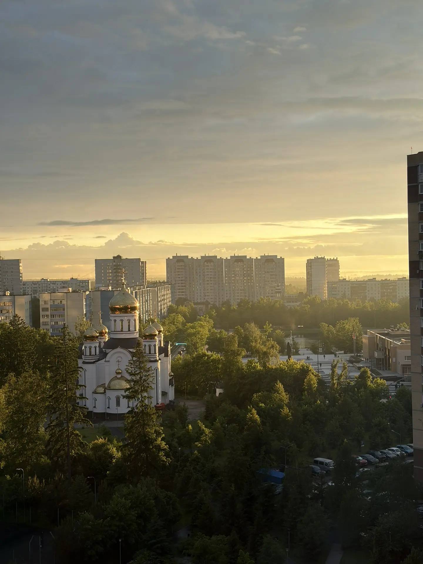 Небо над городом   (с) Анна  *Краснознаменск в других соцсет