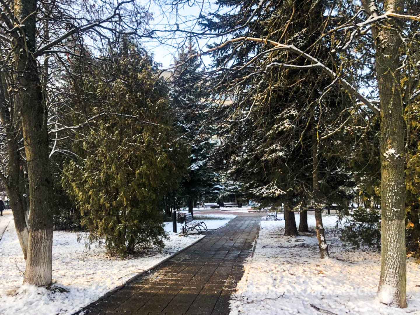 Доброе утро, Краснознаменск! Утром, −7°…−6°,  Пасмурно, Давл