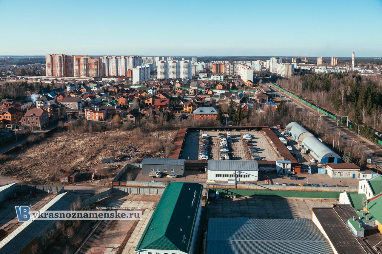 Фотографии с крыши на ул. Строителей г. Краснознаменск #Краснознаменск