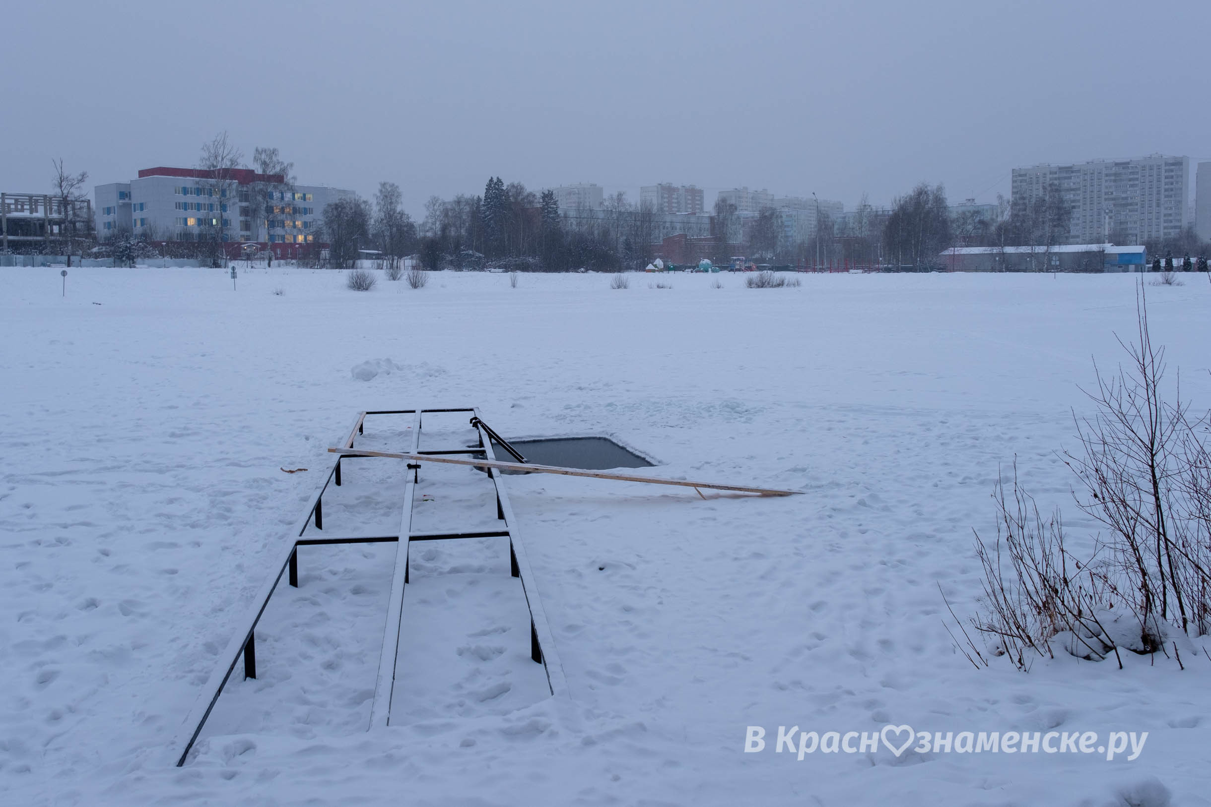 Работы на озере начались ???? — Краснознаменск