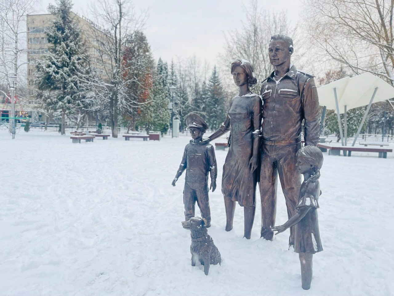 Прогулка по городу. — Краснознаменск