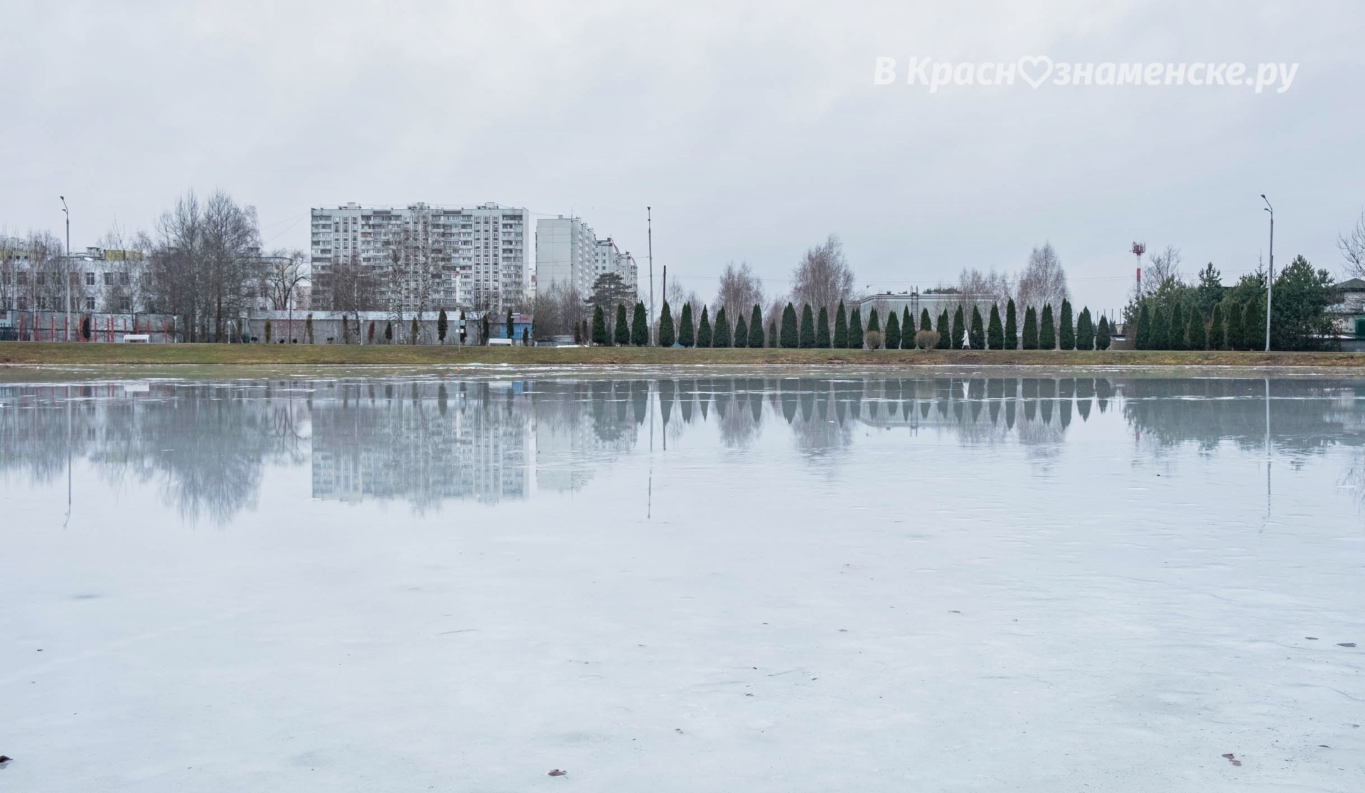 Вот такое молочное озеро сегодня можно было наблюдать в Горо