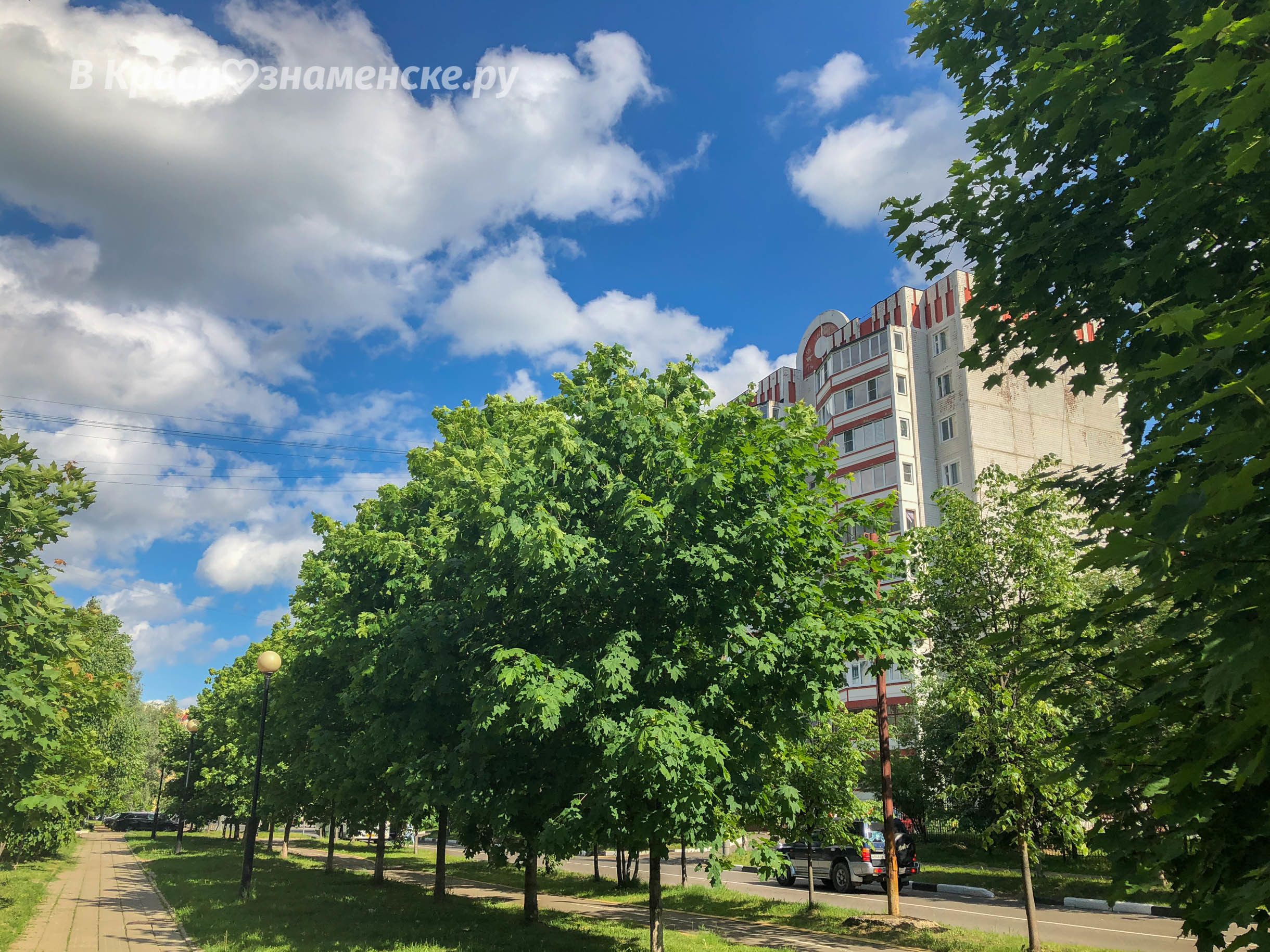 Доброе утро, Краснознаменск! Утром +15°…+25°, Малооблачно, Д