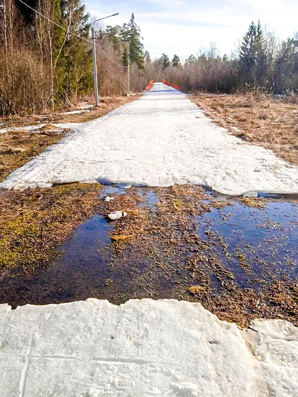 Лыжник не пройдёт ????