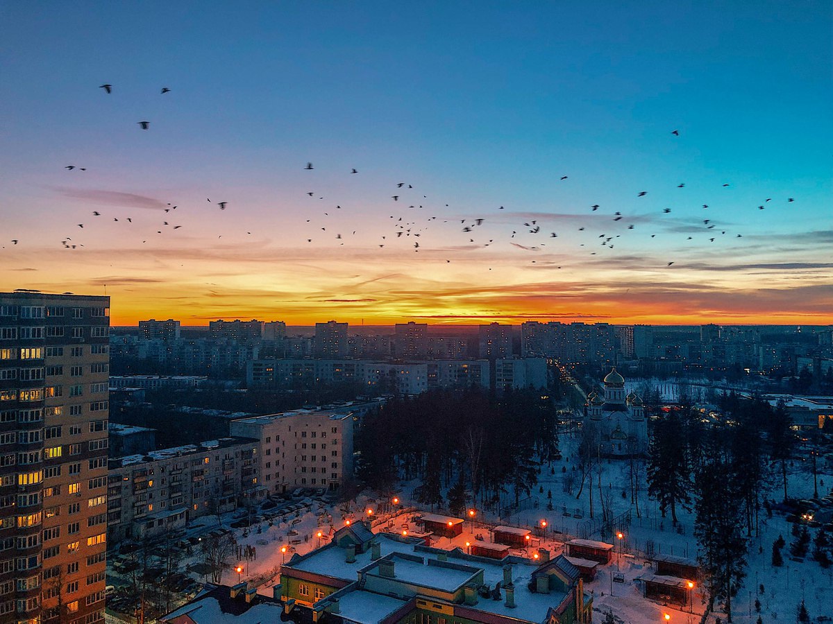 Волшебная атмосфера краснознаменских закатов  Делитесь и вы