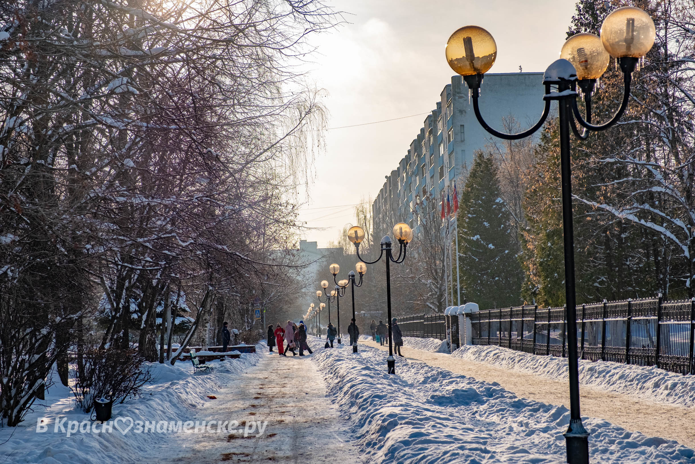 Зимний город