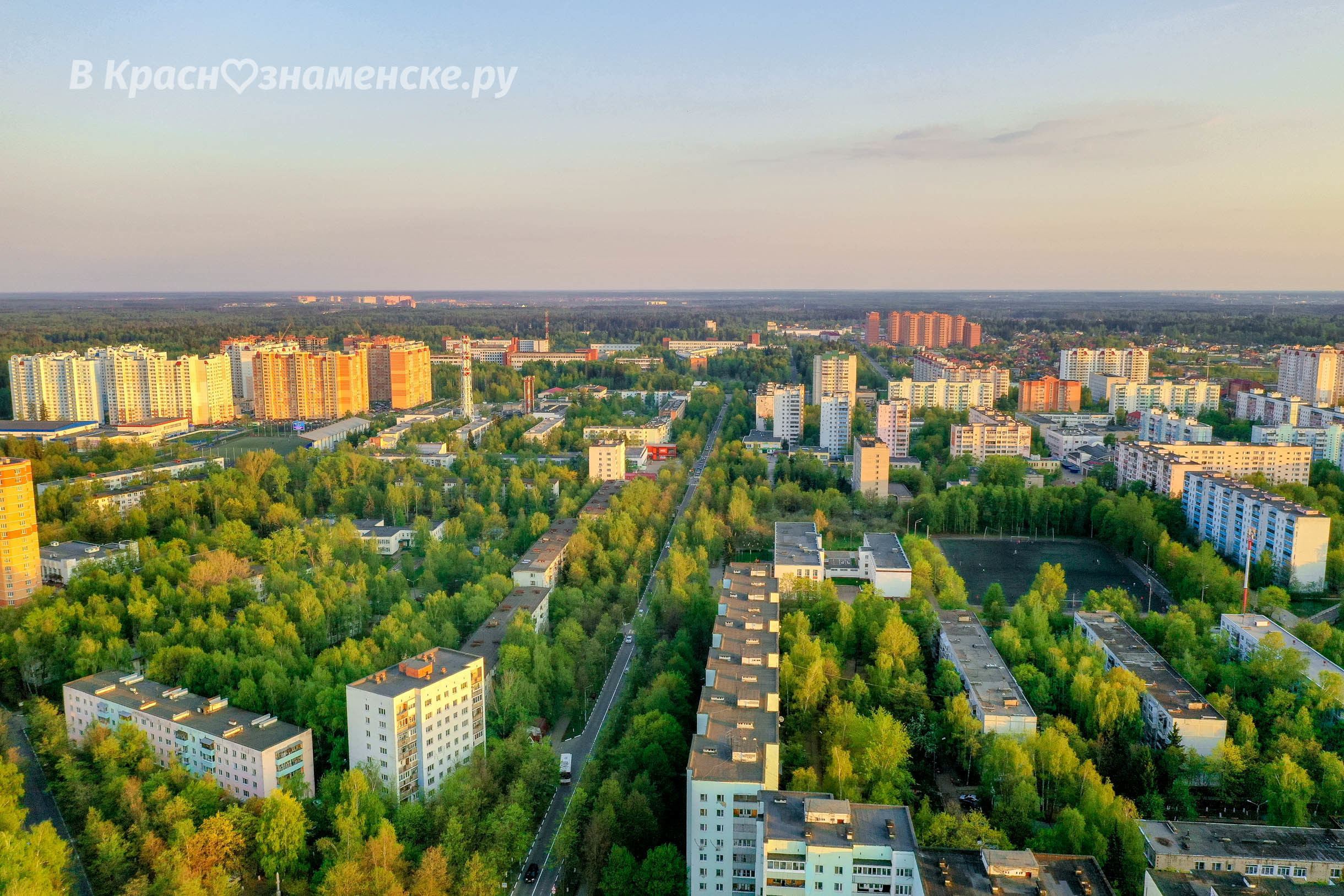 Доброе утро, Краснознаменск! Утром +17°...+26°, Ясно, Давлен