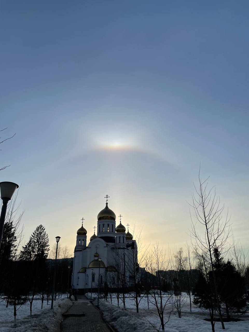 Гало в Краснознаменске