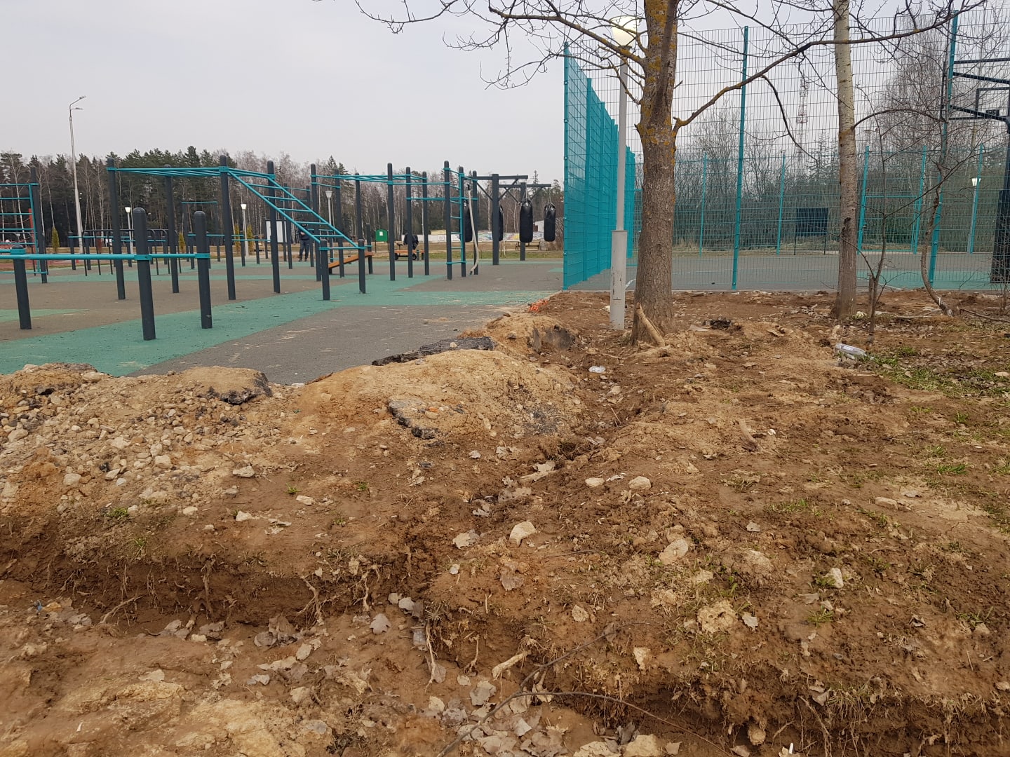 Будет ли к лету восстановлен "парк" после реконструкции? — Краснознаменск