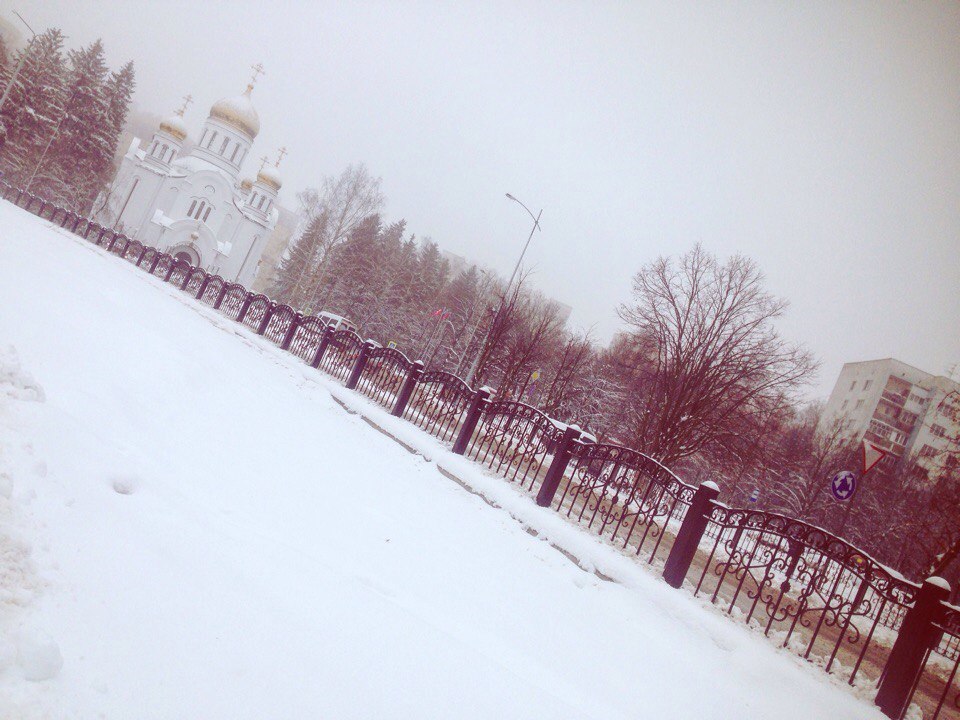 Снежный город мой ❄️❄️❄️