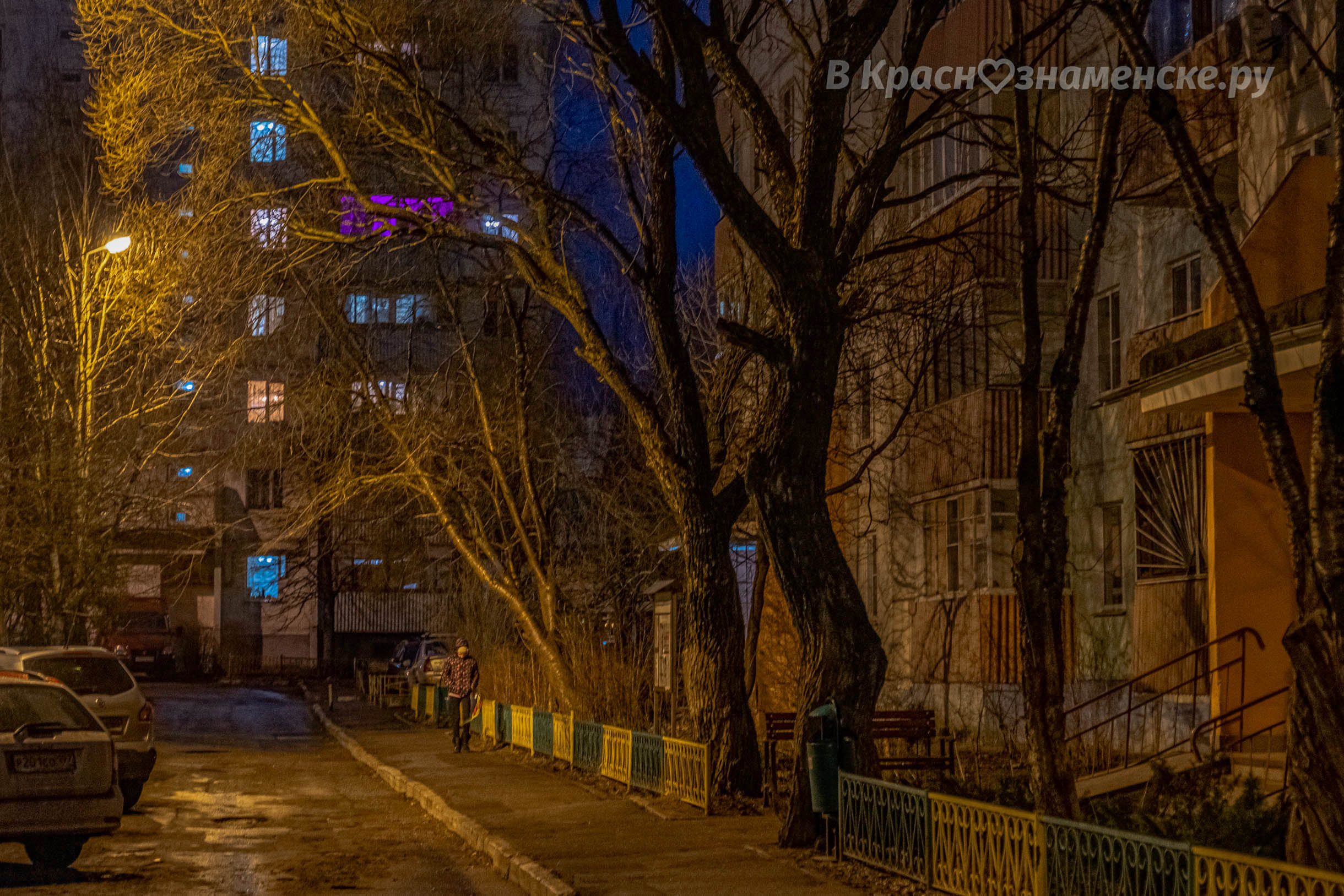 Вечер в Краснознаменске.  Делитесь и вы в комментариях фотог