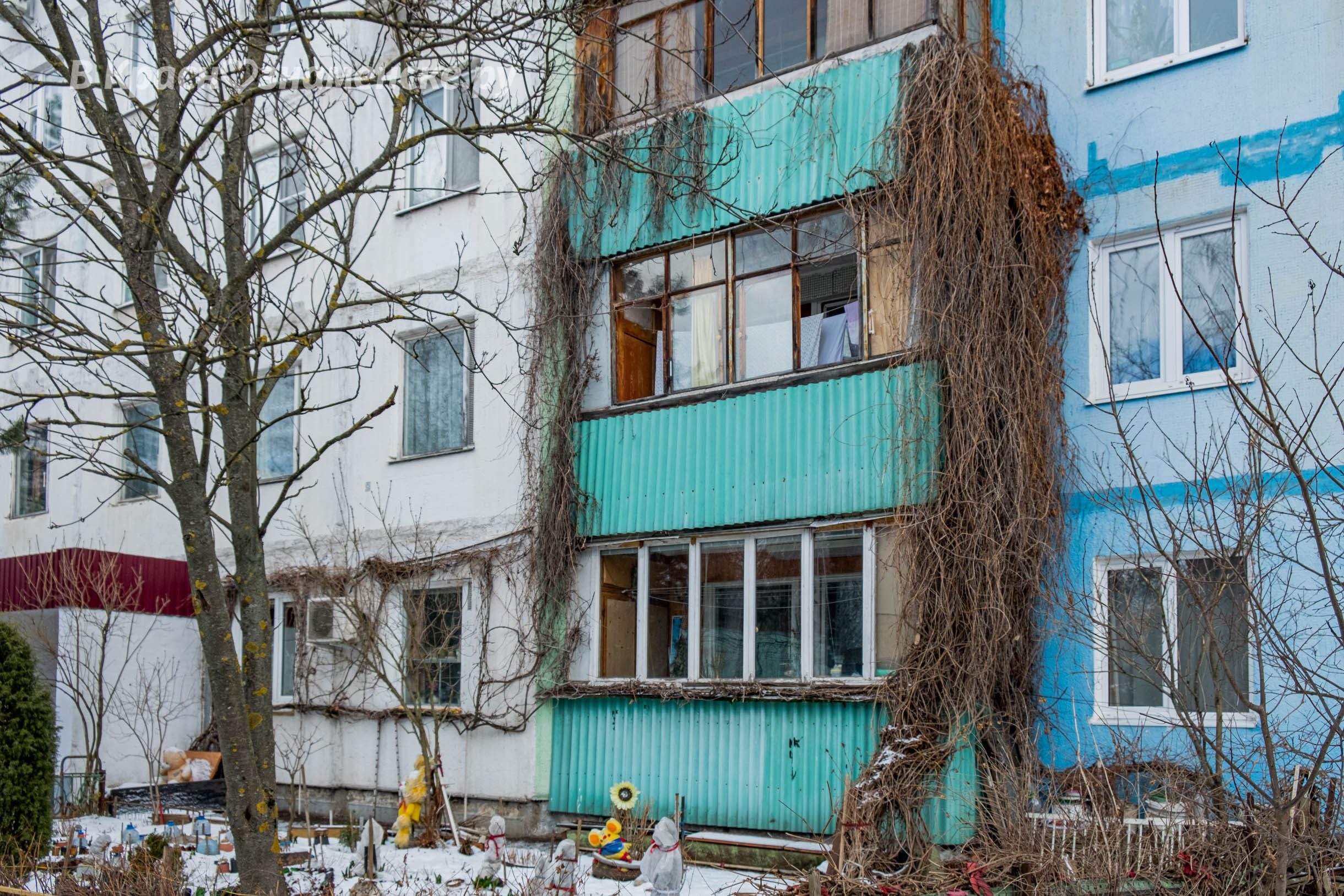 Скоро эти балконы вновь станут красивыми, жаль что не круглы