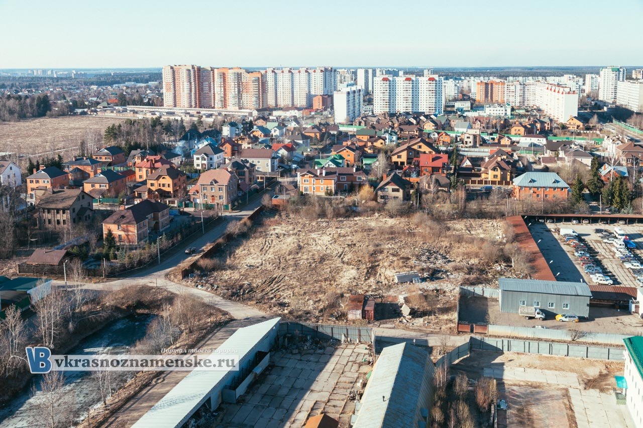 Фотографии с крыши на ул. Строителей г. Краснознаменск #Краснознаменск