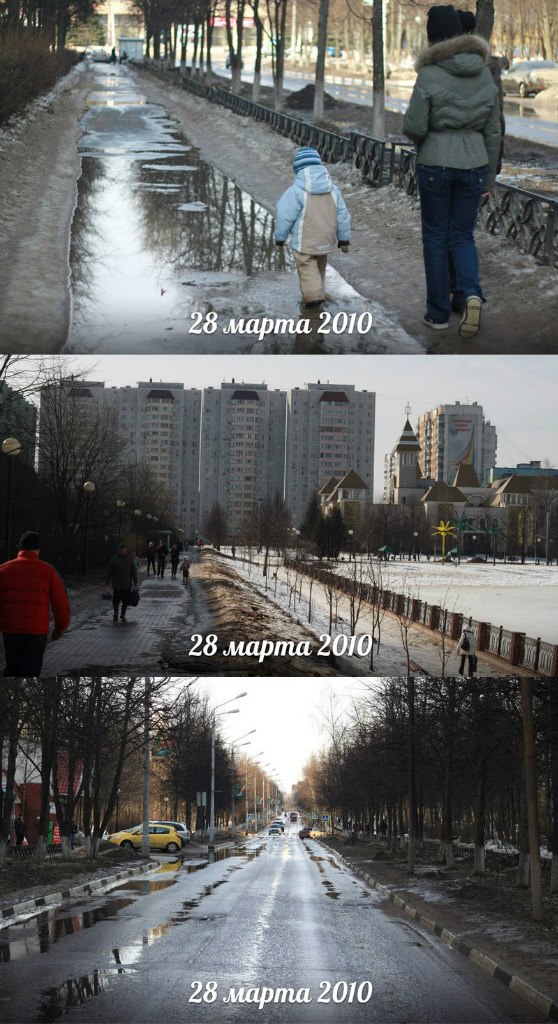 Как менялась погода в Краснознаменске 2008 - 2013г. 
Спасибо snse_alexey за подборку фотографий!