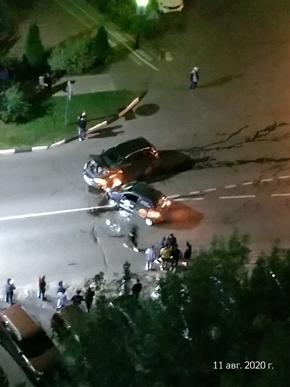 Авария на ул Победы в районе дома 5
