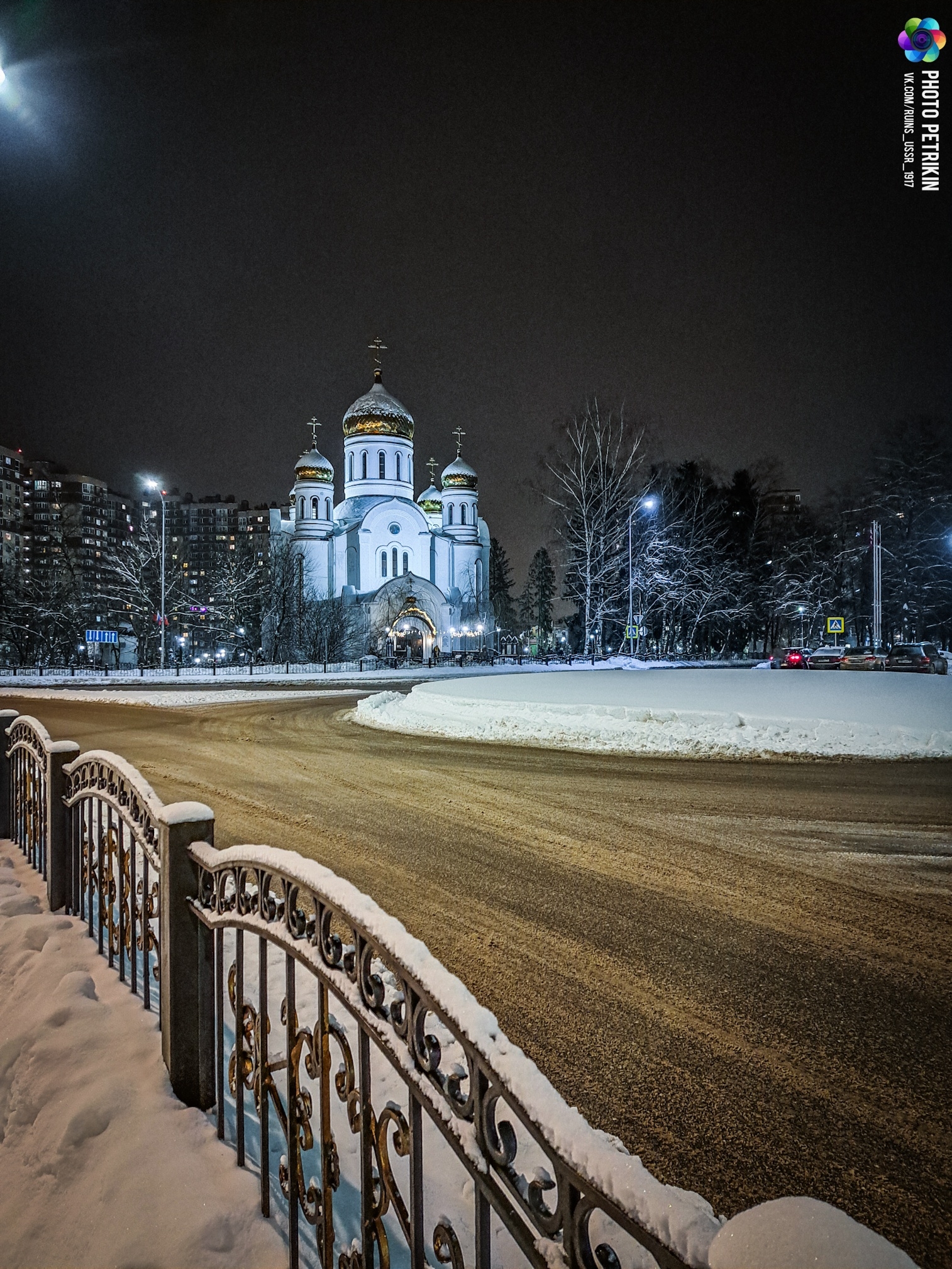 Снежные дворики и улицы — Краснознаменск