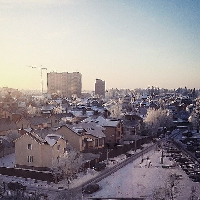 Доброе утро, Краснознаменск!❄ Утром -5°... -2°, Небольшой сн