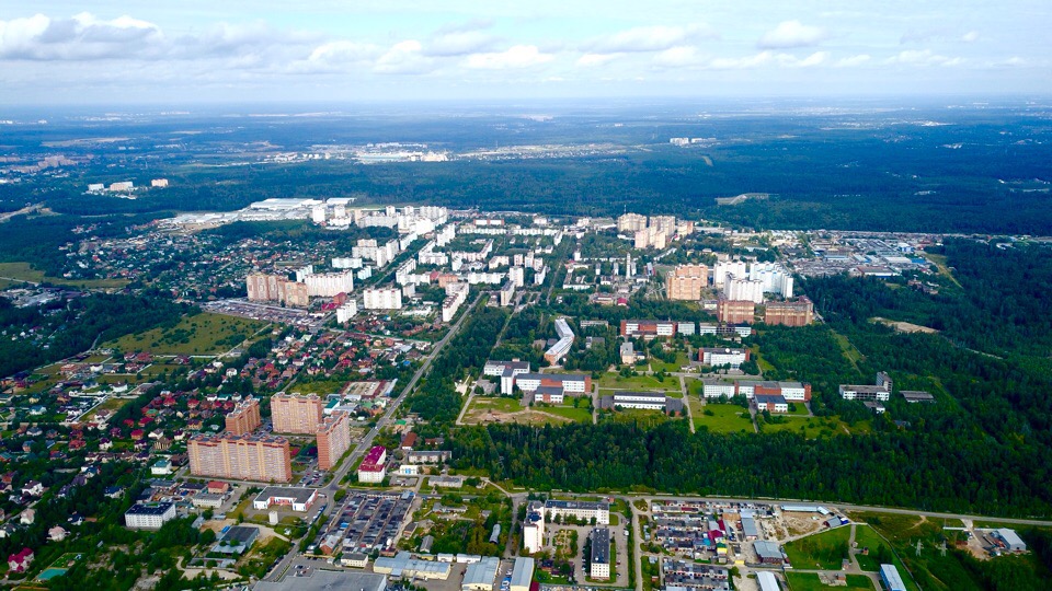Город с высоты 500 метров. фото: Александр Петухов