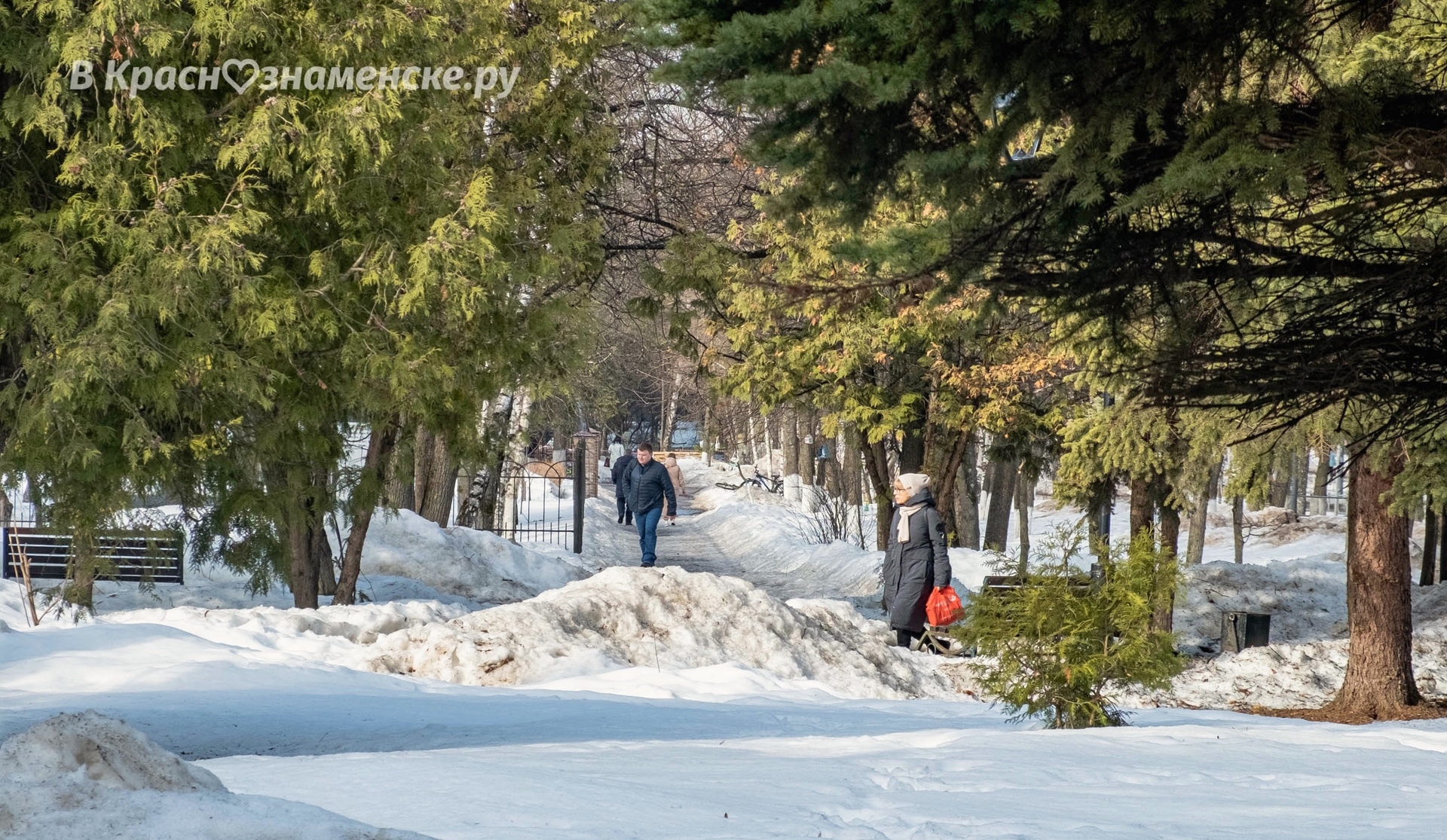 Весенняя прогулка в Краснознаменске