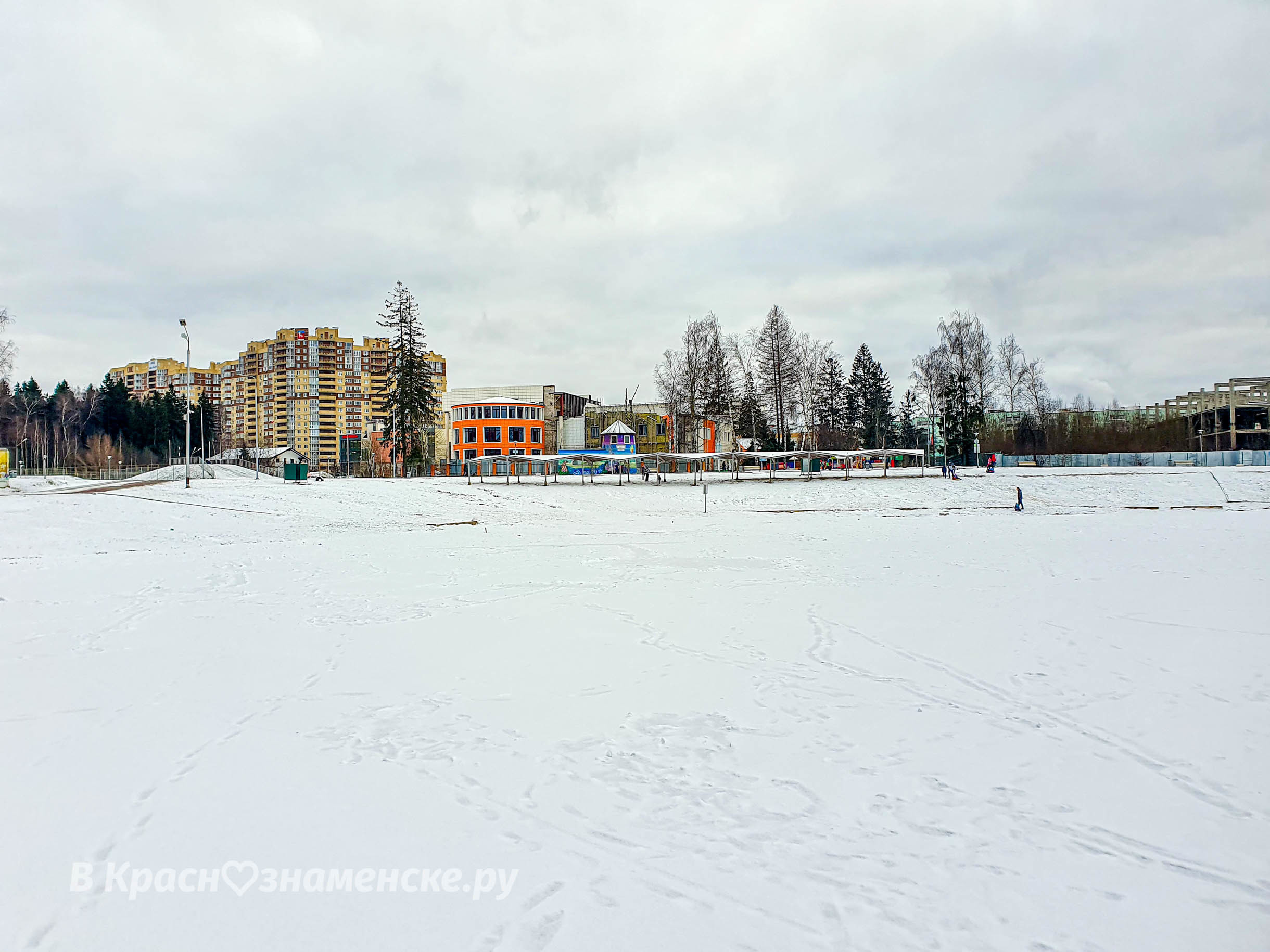 Доброе утро, Краснознаменск! Утром -1°... 0°, Снег, Давление