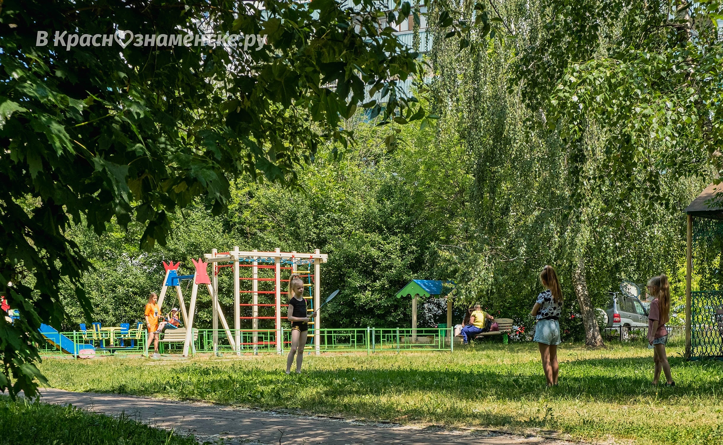 Прогулка по солнечному Краснознаменску