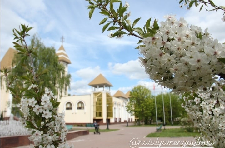 Весна в Краснознаменске.