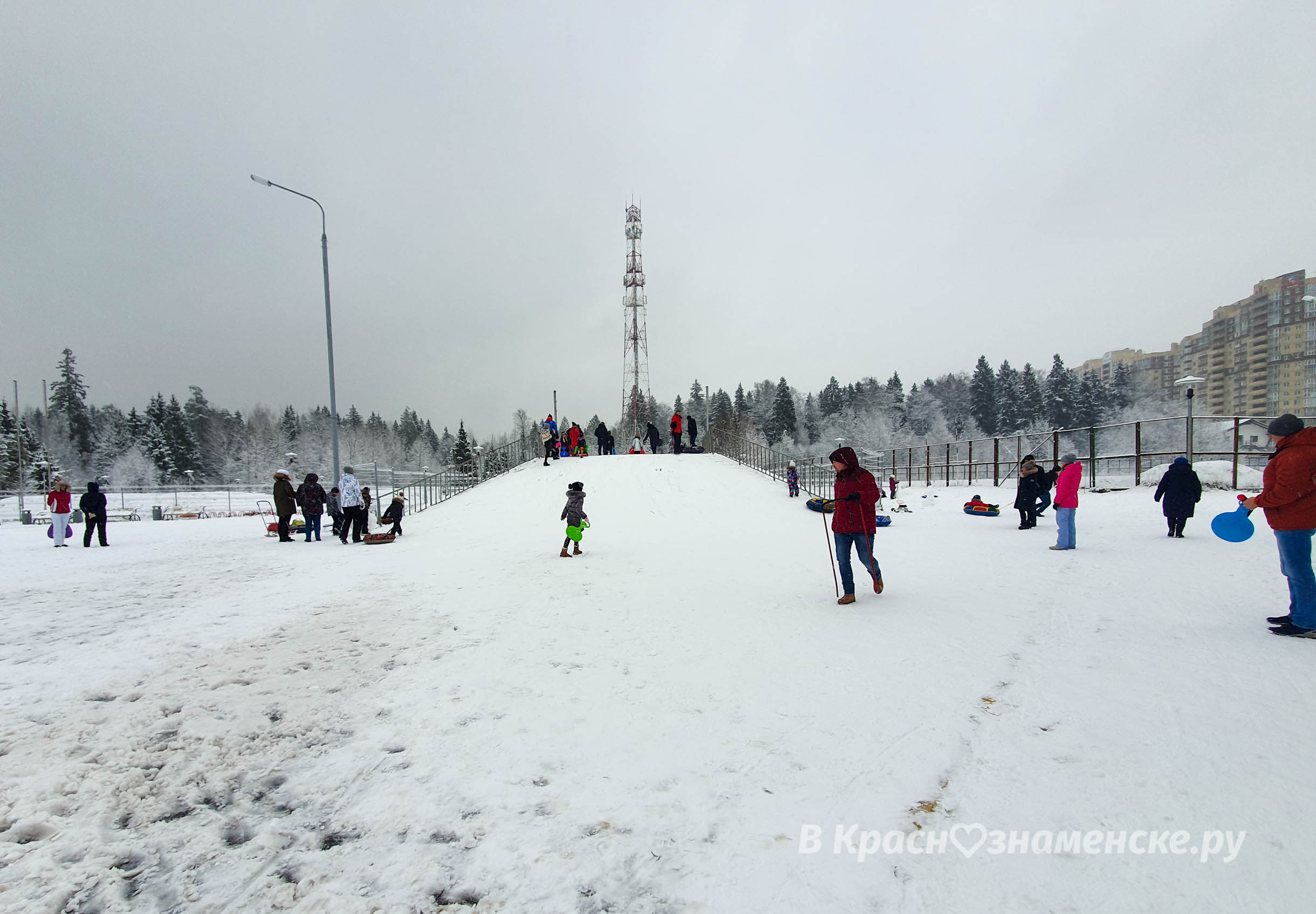 Сезон лепки снеговиков и катания с горки открыт???????? — Краснознаменск