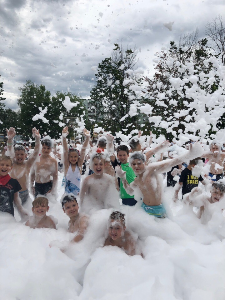 Пенная дискотека в городе ????????????