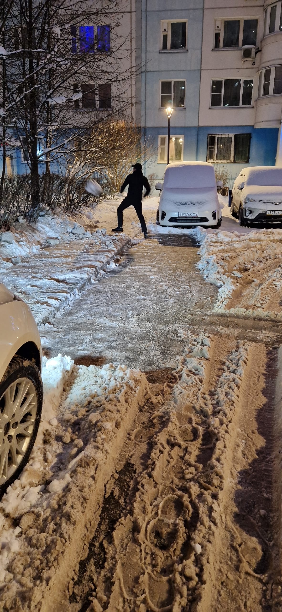 Заплатить налоги и чистить дороги самим. Очень удобно!!!!! Н