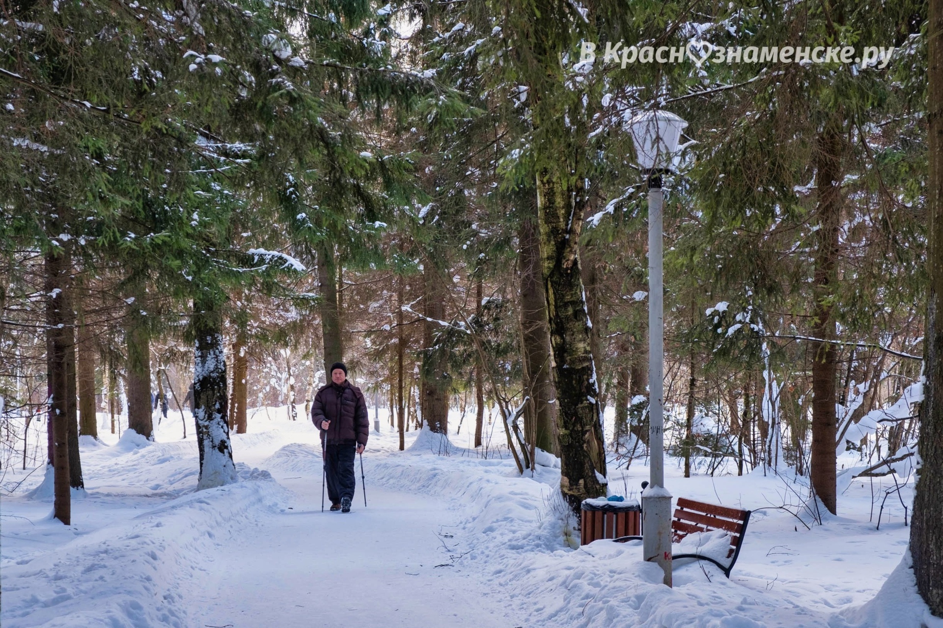 Коротко о том, какими раньше были январские прогулки в город