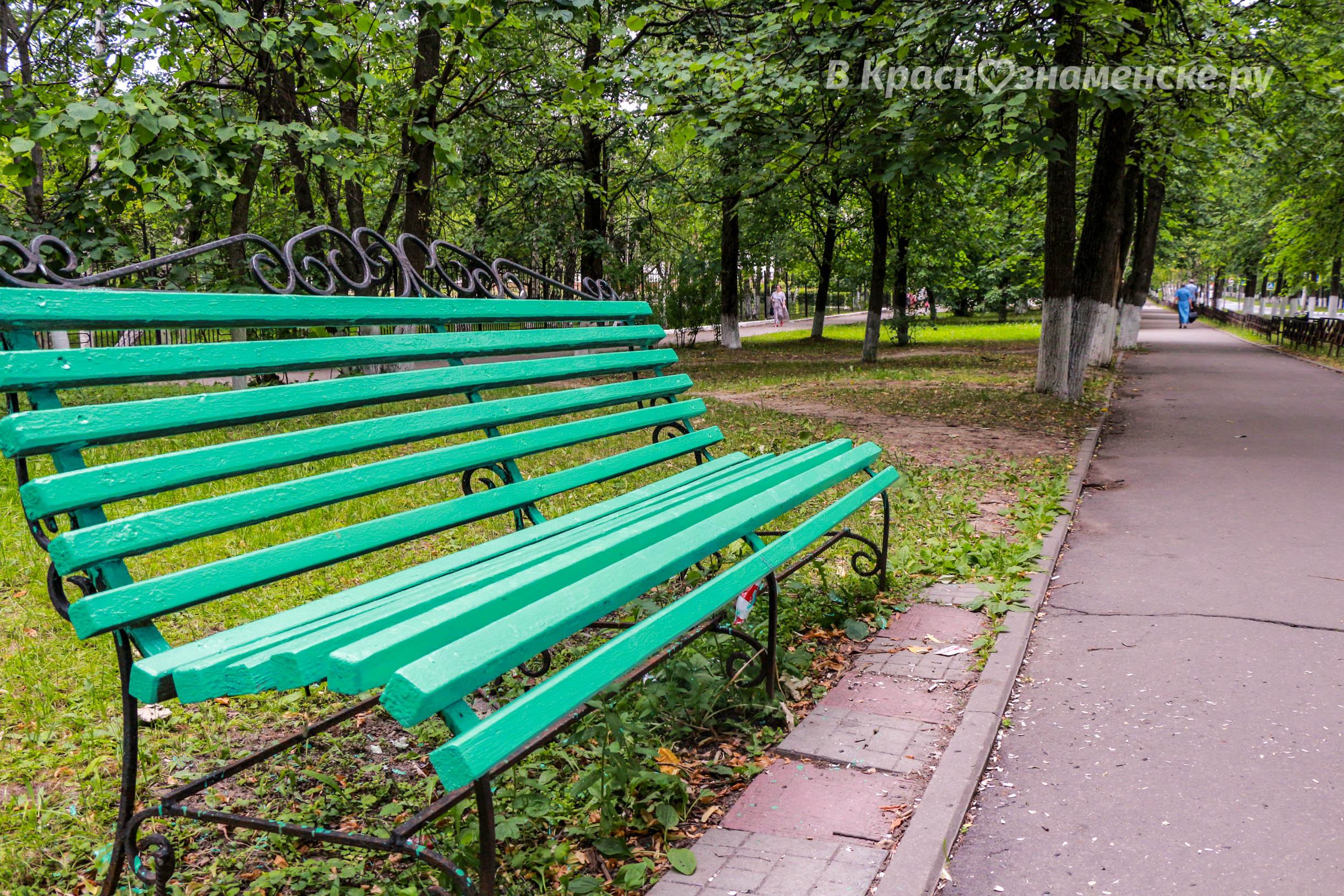 После публикации о долгосохнущей краске на скамейках на прос