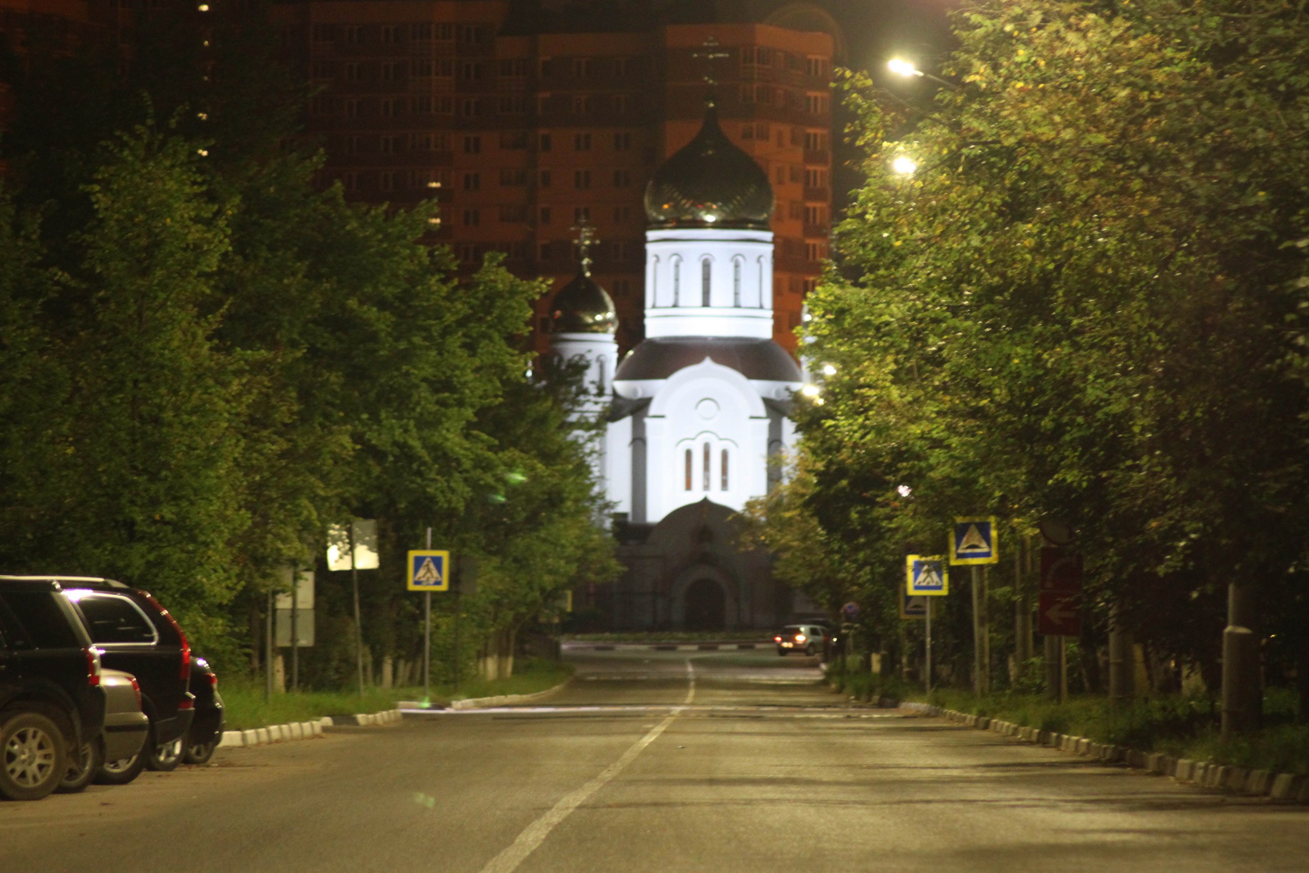 Немного ночного и утреннего Краснознаменска