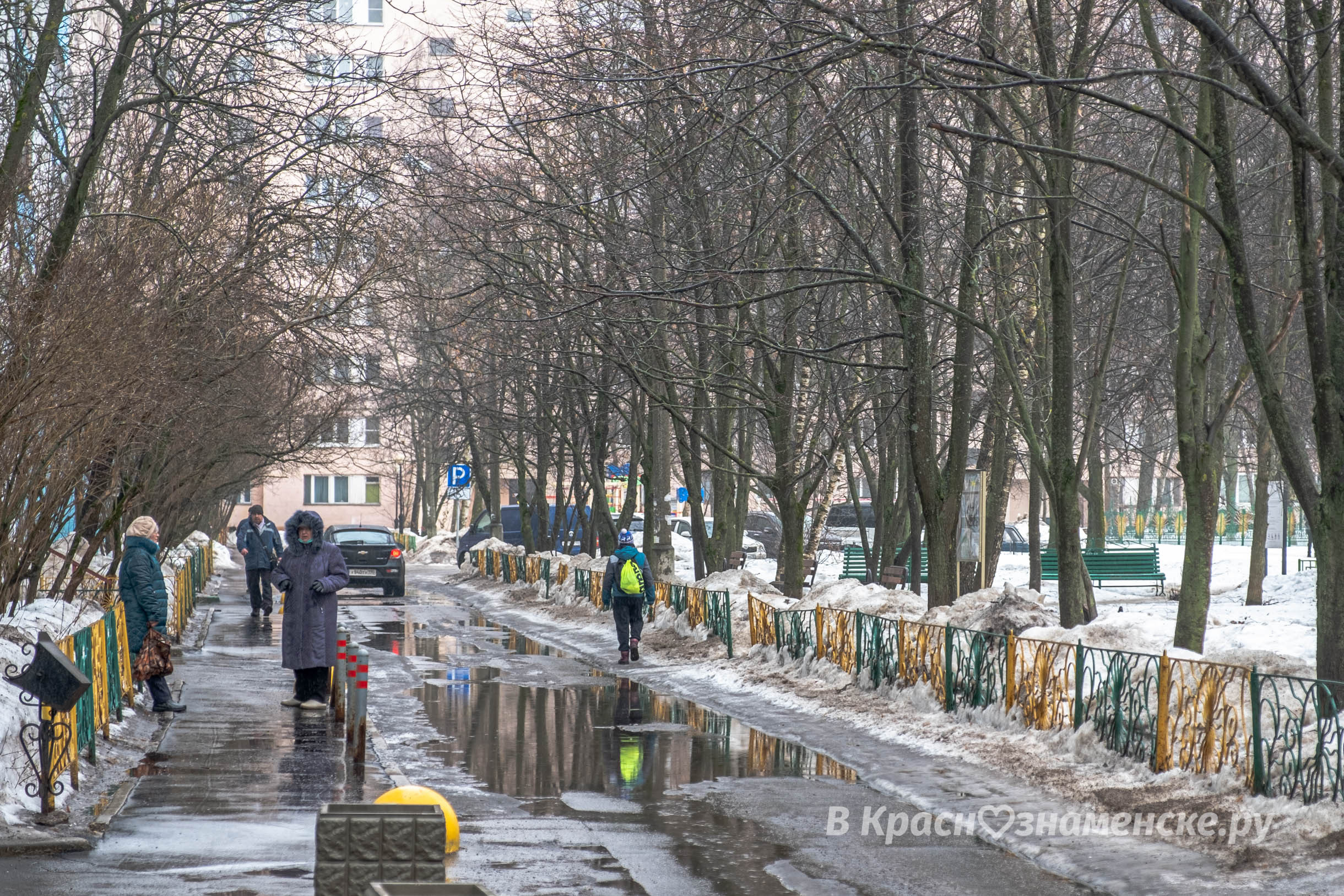 Прогулка по городу — Краснознаменск