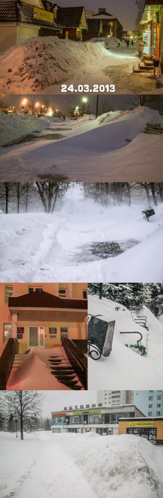 Как менялась погода в Краснознаменске 2008 - 2013г. 
Спасибо snse_alexey за подборку фотографий!