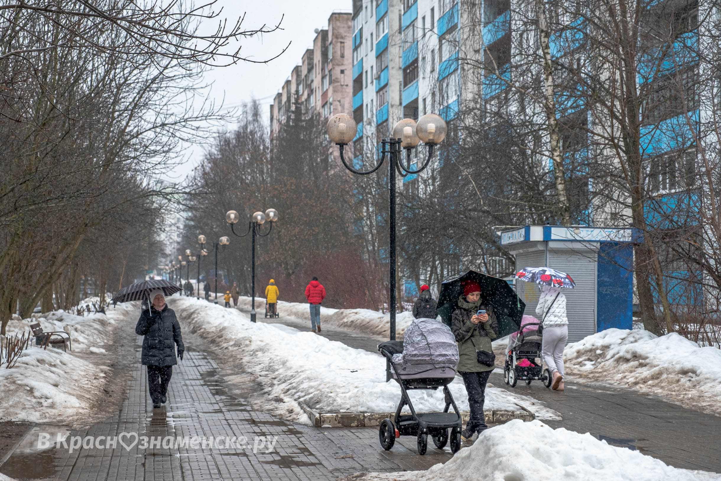 Прогулка по городу — Краснознаменск