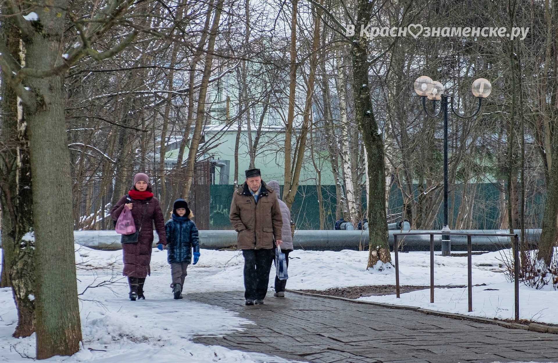 Небольшая прогулка по зимнему Краснознаменску