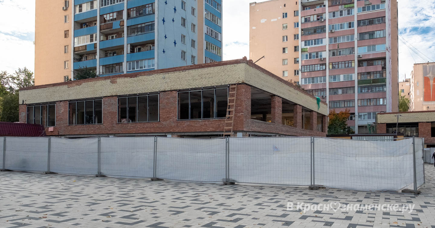 Реконструкция голубиной площади  На голубиной площади продол