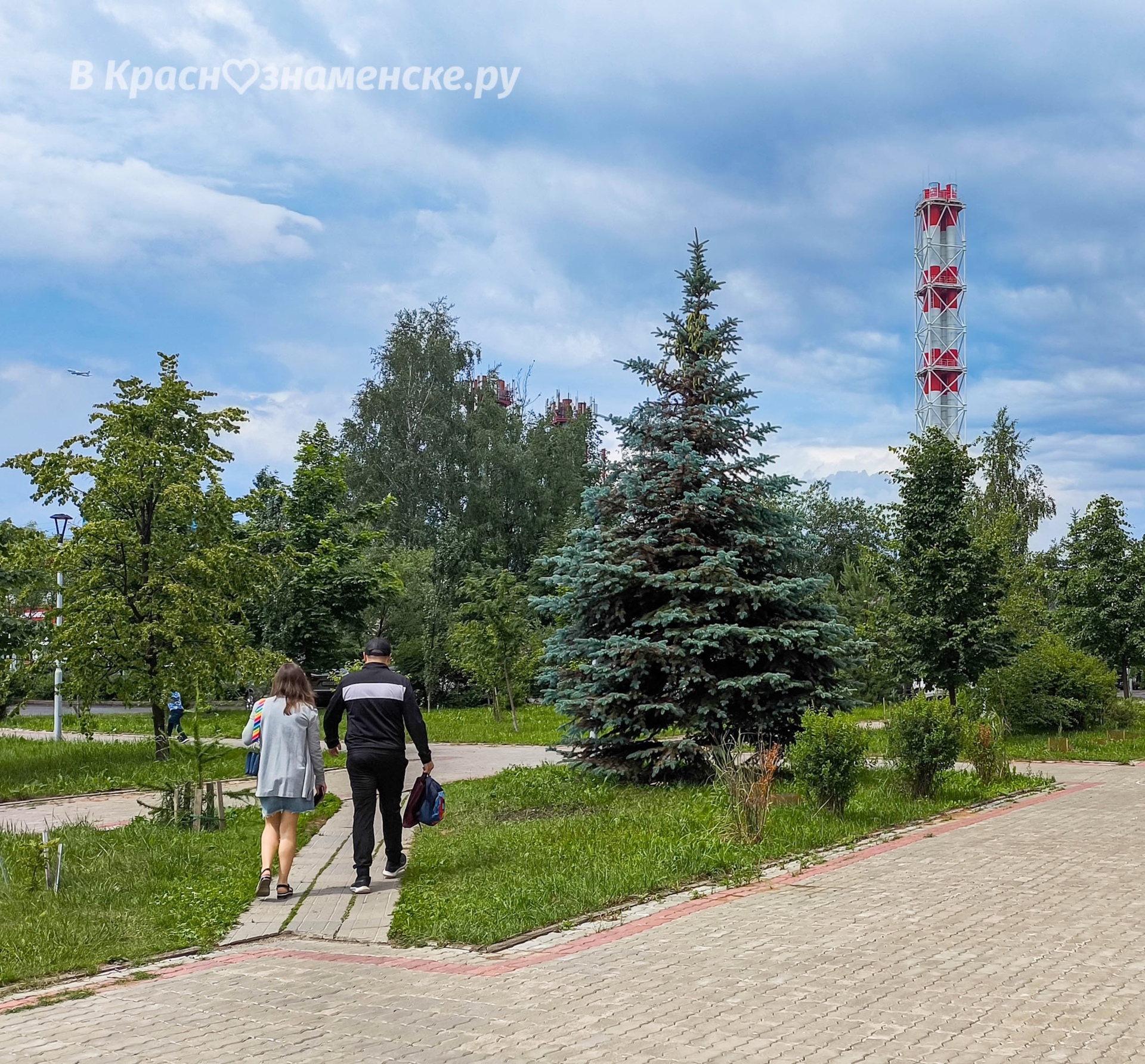 Небольшая прогулка по улицам города — Краснознаменск