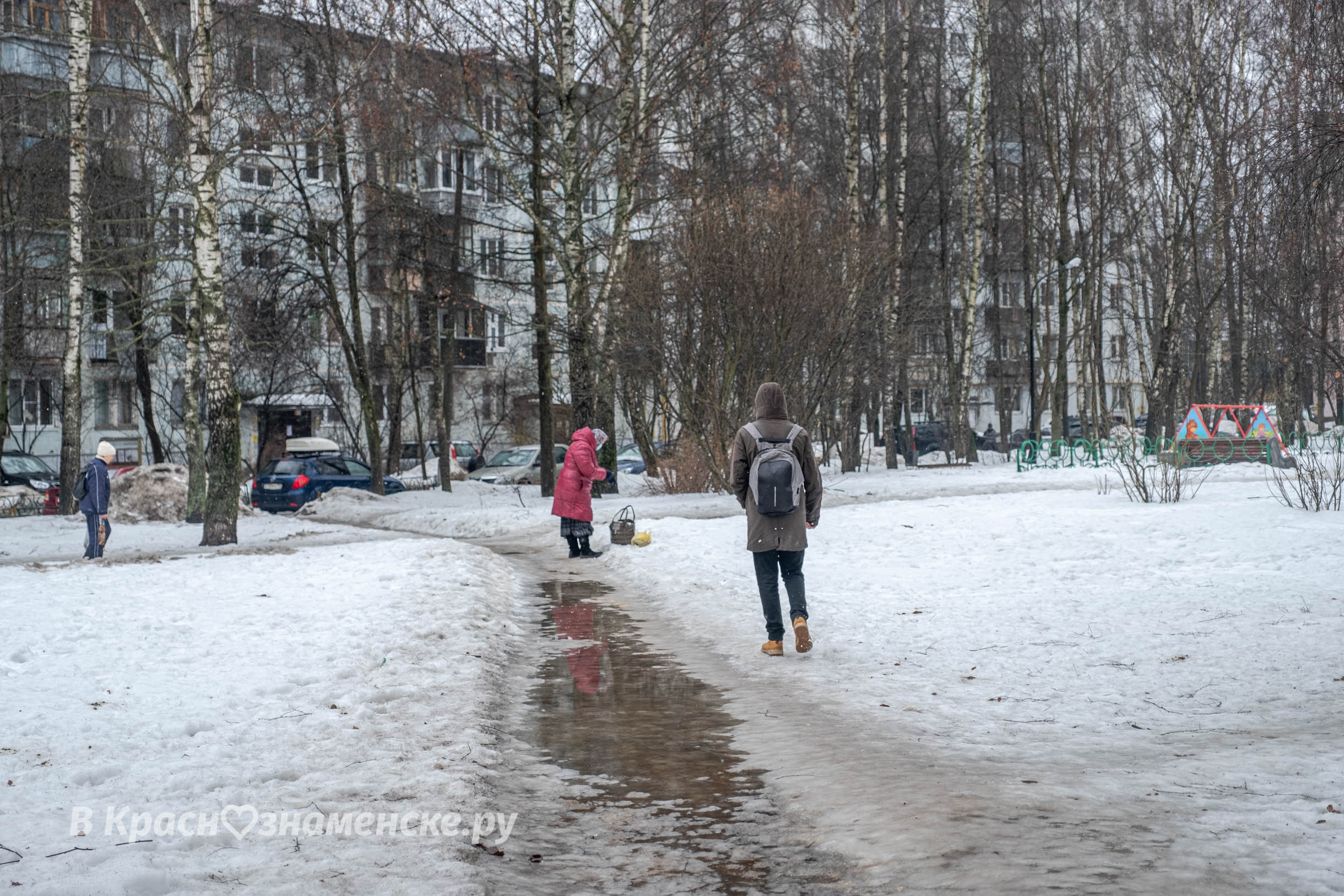 Прогулка по городу — Краснознаменск